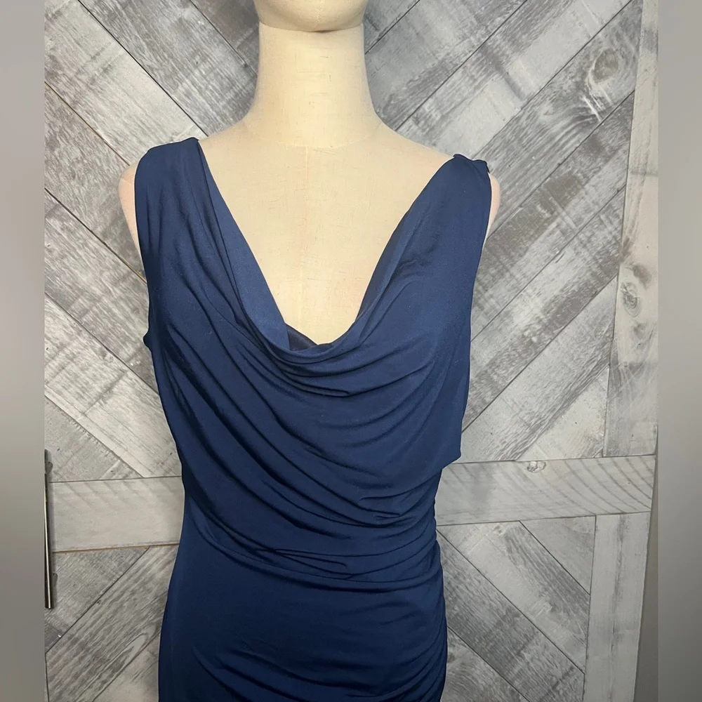 SAM EDELMAN NWT DRAPED SHEATH DRESS - Picture 5 of 8